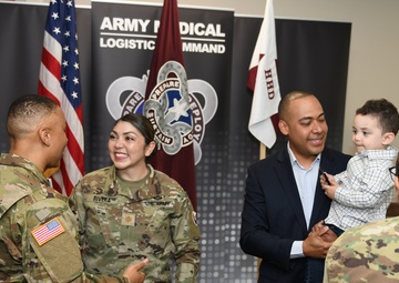 AMLC hosts detachment change of command ceremony