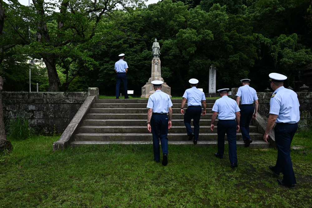 US, Philippine coast guards visit with Kagoshima government ahead of joint exercise