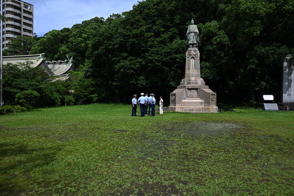US, Philippine Coast Guards visit with Kagoshima government ahead of joint exercise