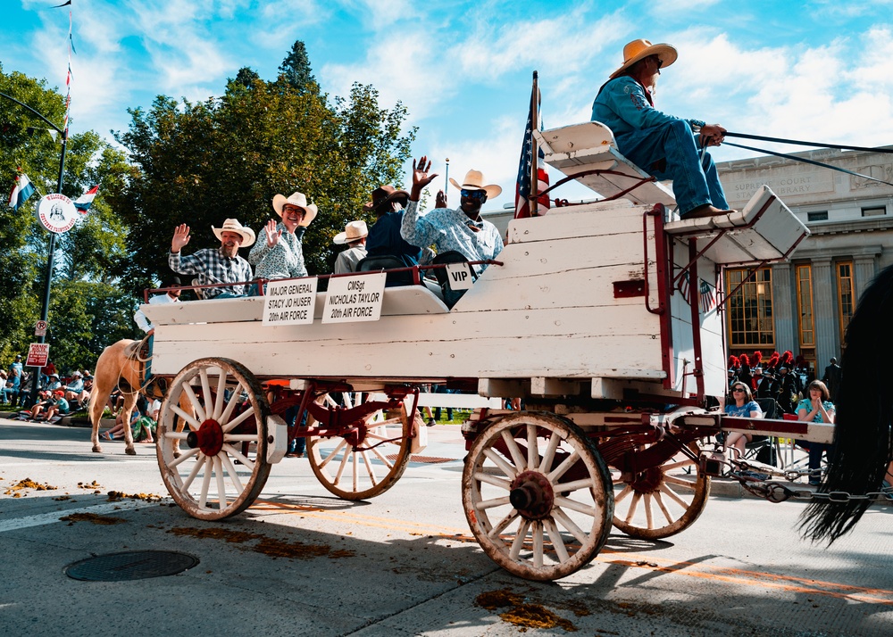 90 MW Honors Tradition at CFD Grand Parade