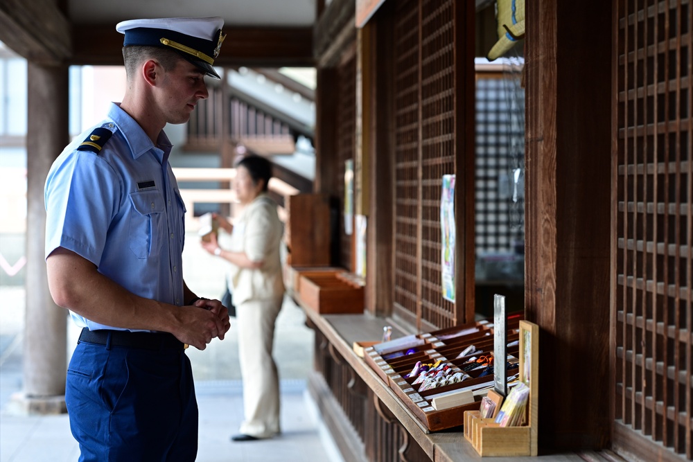 US, Philippine Coast Guards visit with Kagoshima government ahead of joint exercise