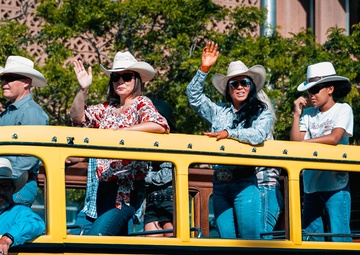 90 MW Honors Tradition at CFD Grand Parade