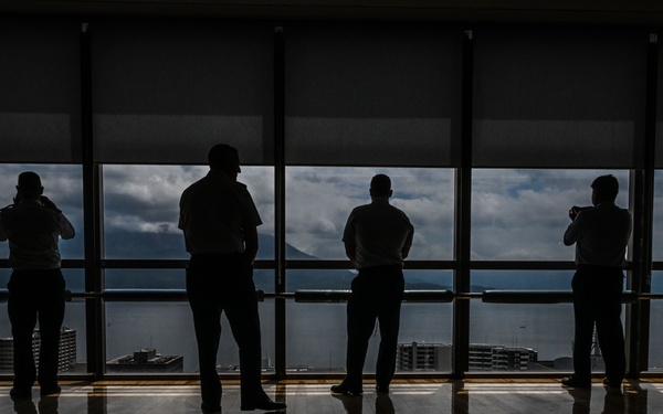 US, Philippine coast guards visit with Kagoshima government ahead of joint exercise