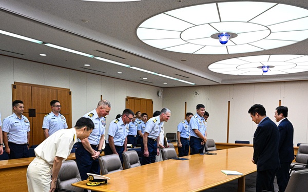 US, Philippine coast guards visit with Kagoshima government ahead of joint exercise