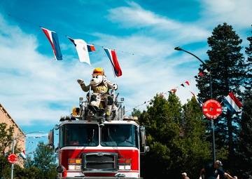 90 MW Honors Tradition at CFD Grand Parade