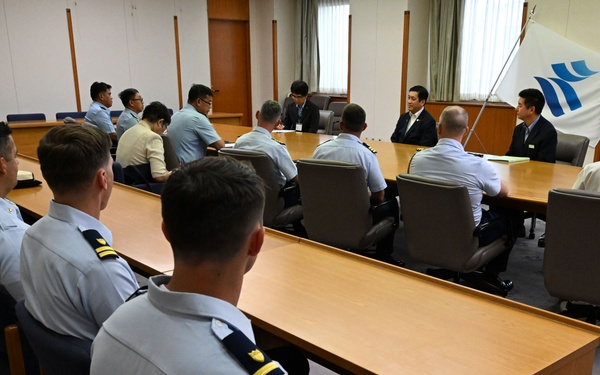 US, Philippine Coast Guards visit with Kagoshima government ahead of joint exercise