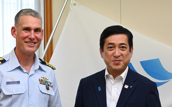 US, Philippine Coast Guards visit with Kagoshima government ahead of joint exercise