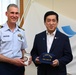 US, Philippine Coast Guards visit with Kagoshima government ahead of joint exercise