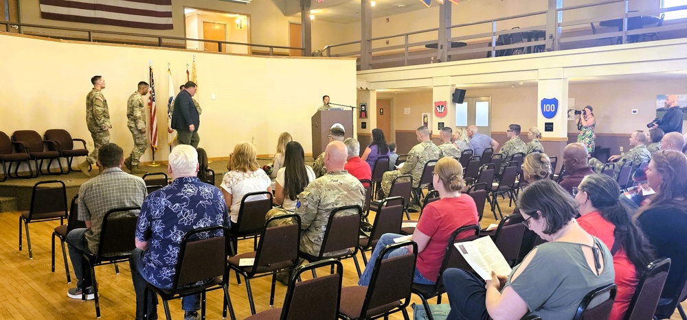 New commander takes charge of U.S. Army Garrison-Fort McCoy Headquarters and Headquarters Company