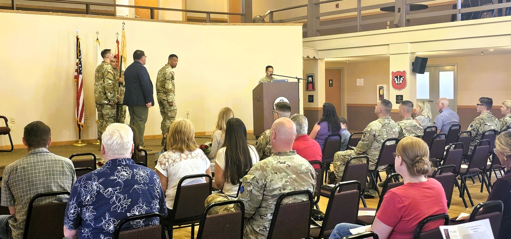 New commander takes charge of U.S. Army Garrison-Fort McCoy Headquarters and Headquarters Company