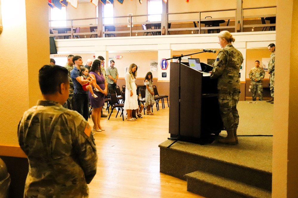 New commander takes charge of U.S. Army Garrison-Fort McCoy Headquarters and Headquarters Company