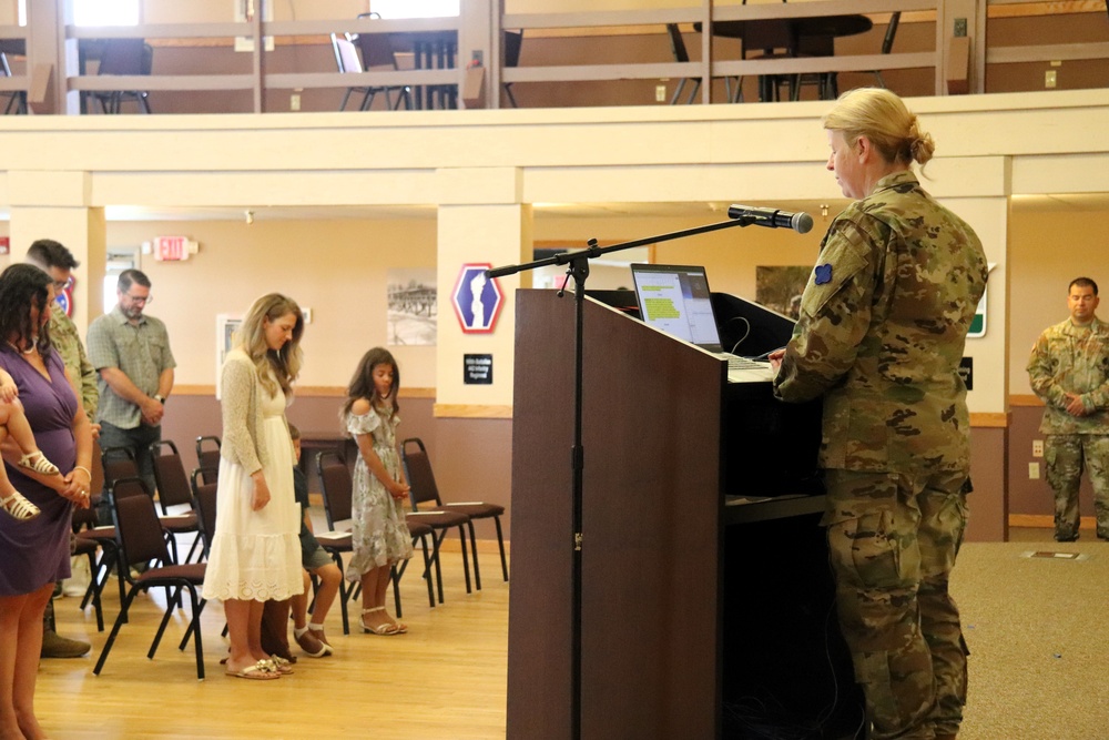 New commander takes charge of U.S. Army Garrison-Fort McCoy Headquarters and Headquarters Company