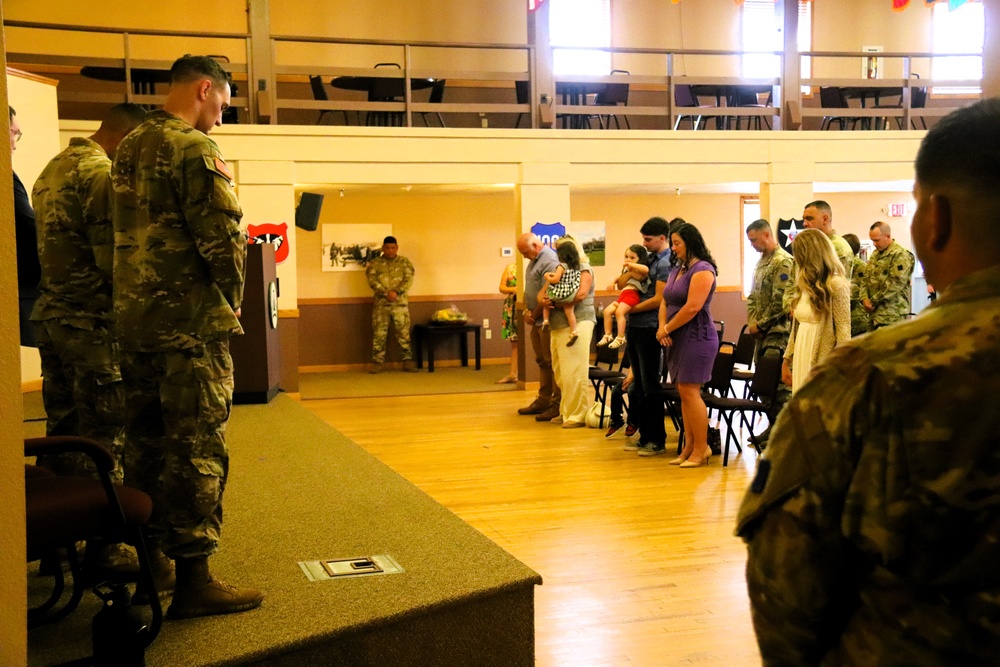 New commander takes charge of U.S. Army Garrison-Fort McCoy Headquarters and Headquarters Company