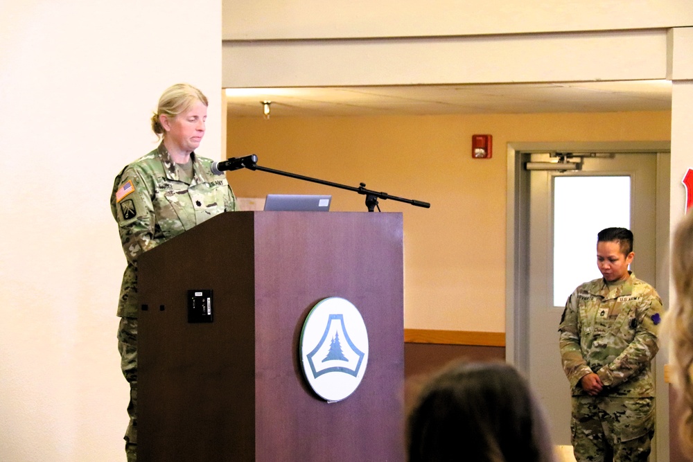 New commander takes charge of U.S. Army Garrison-Fort McCoy Headquarters and Headquarters Company