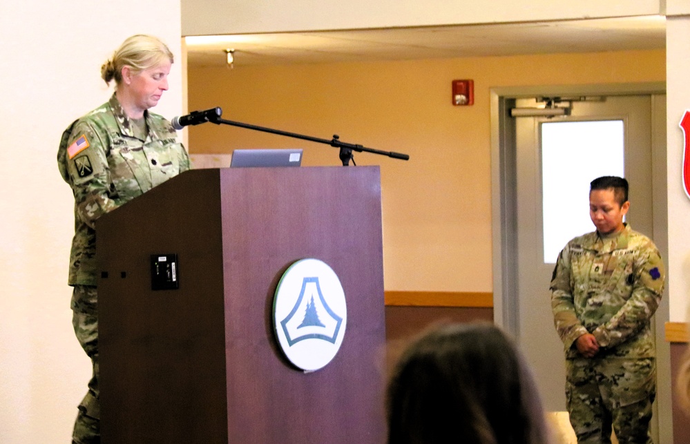 New commander takes charge of U.S. Army Garrison-Fort McCoy Headquarters and Headquarters Company