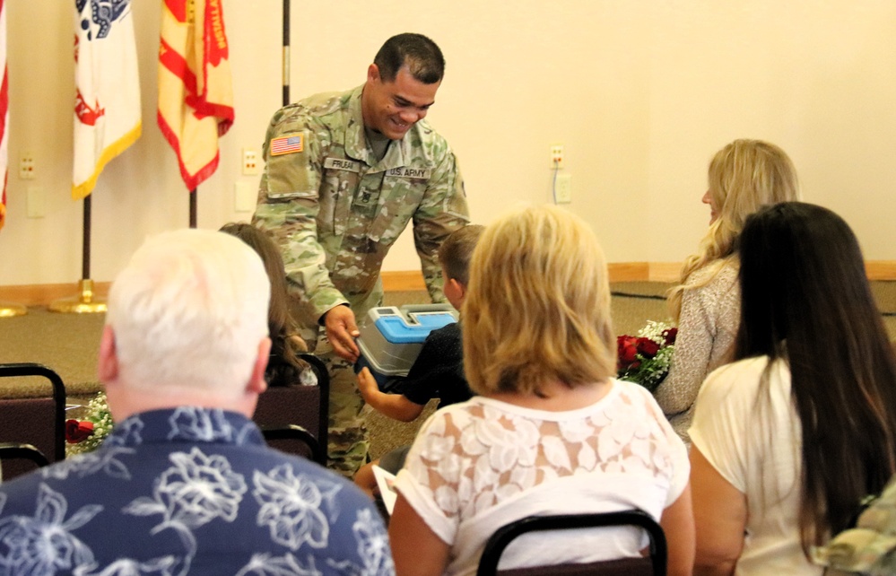 New commander takes charge of U.S. Army Garrison-Fort McCoy Headquarters and Headquarters Company