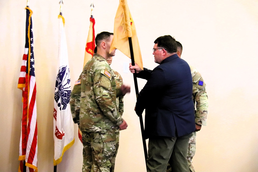 New commander takes charge of U.S. Army Garrison-Fort McCoy Headquarters and Headquarters Company