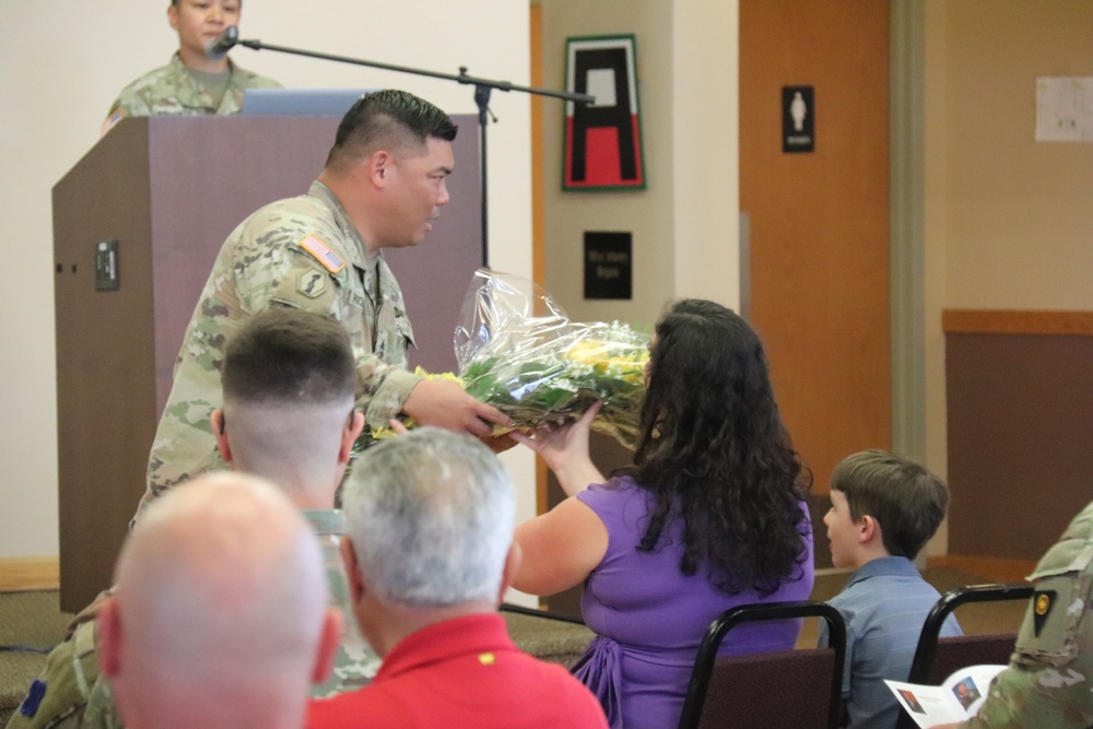 New commander takes charge of U.S. Army Garrison-Fort McCoy Headquarters and Headquarters Company
