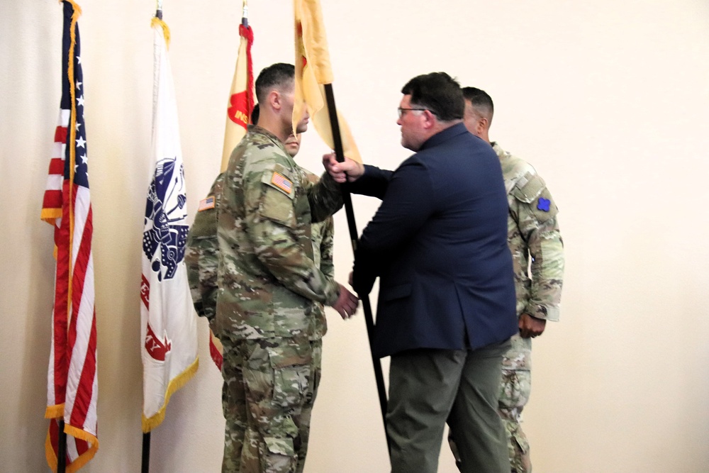 New commander takes charge of U.S. Army Garrison-Fort McCoy Headquarters and Headquarters Company