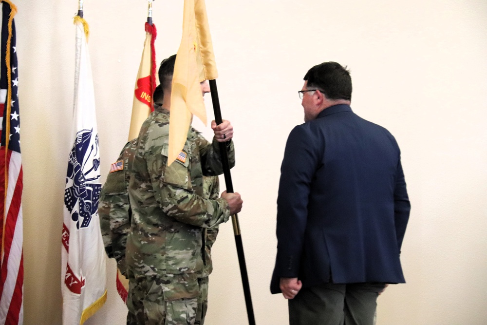 New commander takes charge of U.S. Army Garrison-Fort McCoy Headquarters and Headquarters Company