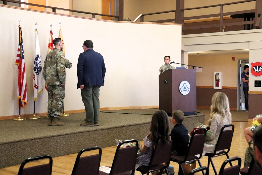New commander takes charge of U.S. Army Garrison-Fort McCoy Headquarters and Headquarters Company