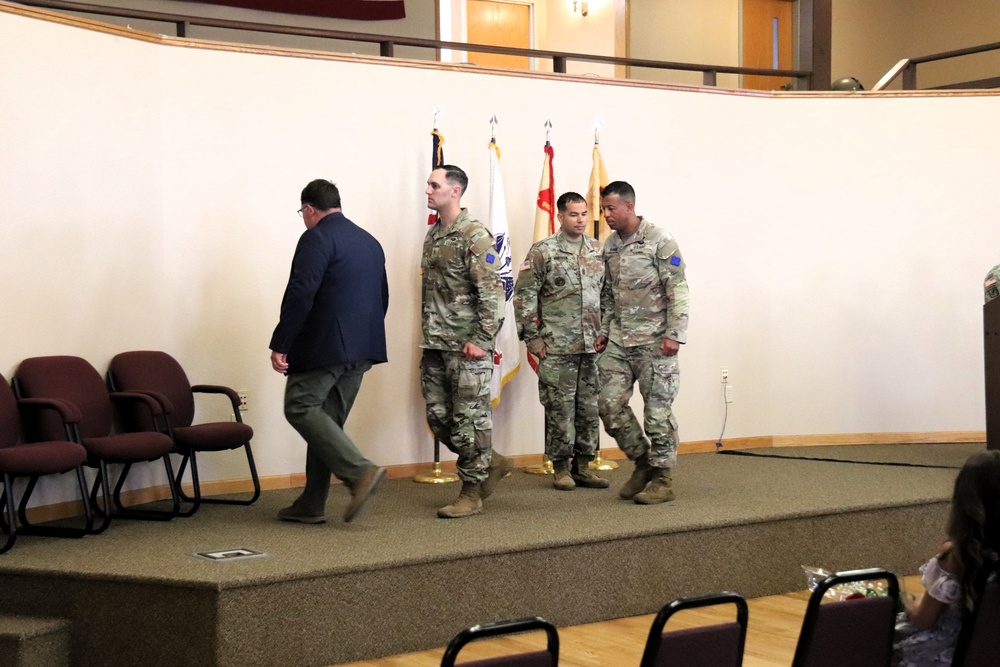 New commander takes charge of U.S. Army Garrison-Fort McCoy Headquarters and Headquarters Company