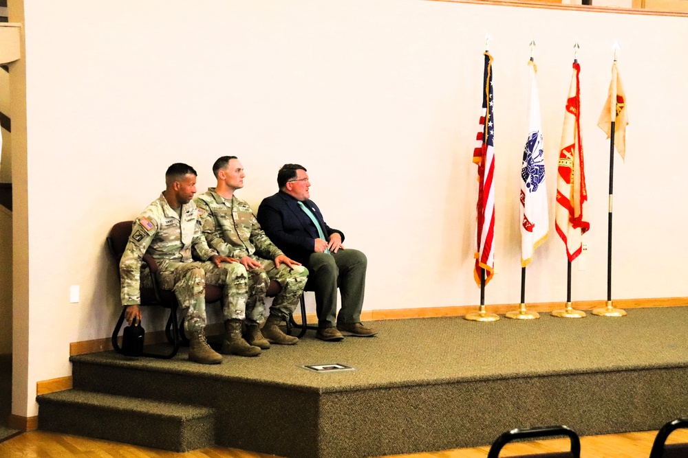 New commander takes charge of U.S. Army Garrison-Fort McCoy Headquarters and Headquarters Company