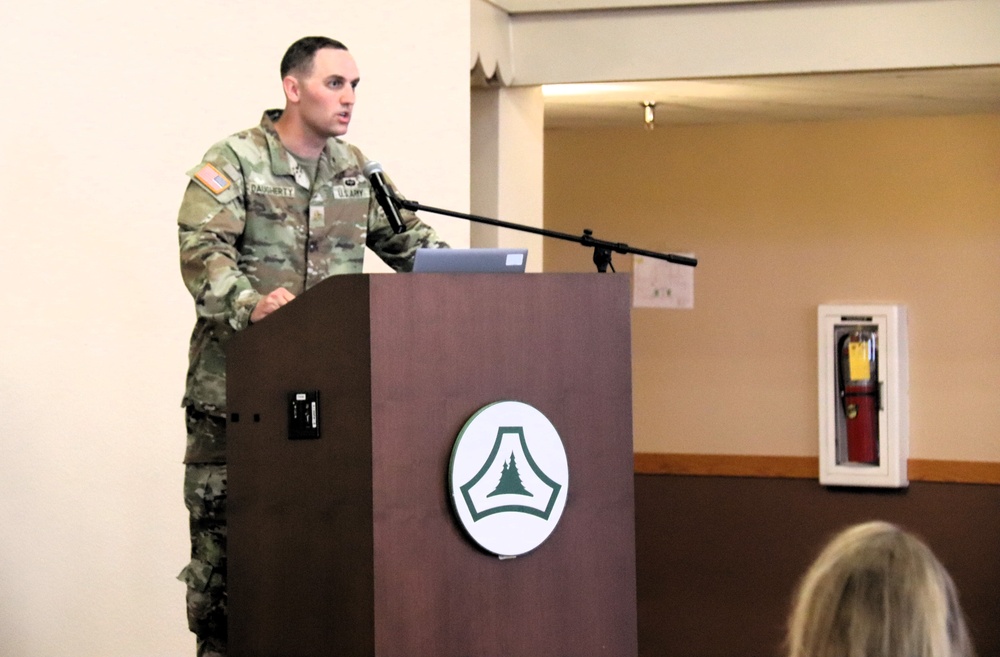 New commander takes charge of U.S. Army Garrison-Fort McCoy Headquarters and Headquarters Company