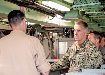 Rear Adm. Wilson Marks visits USS Asheville (SSN 758)