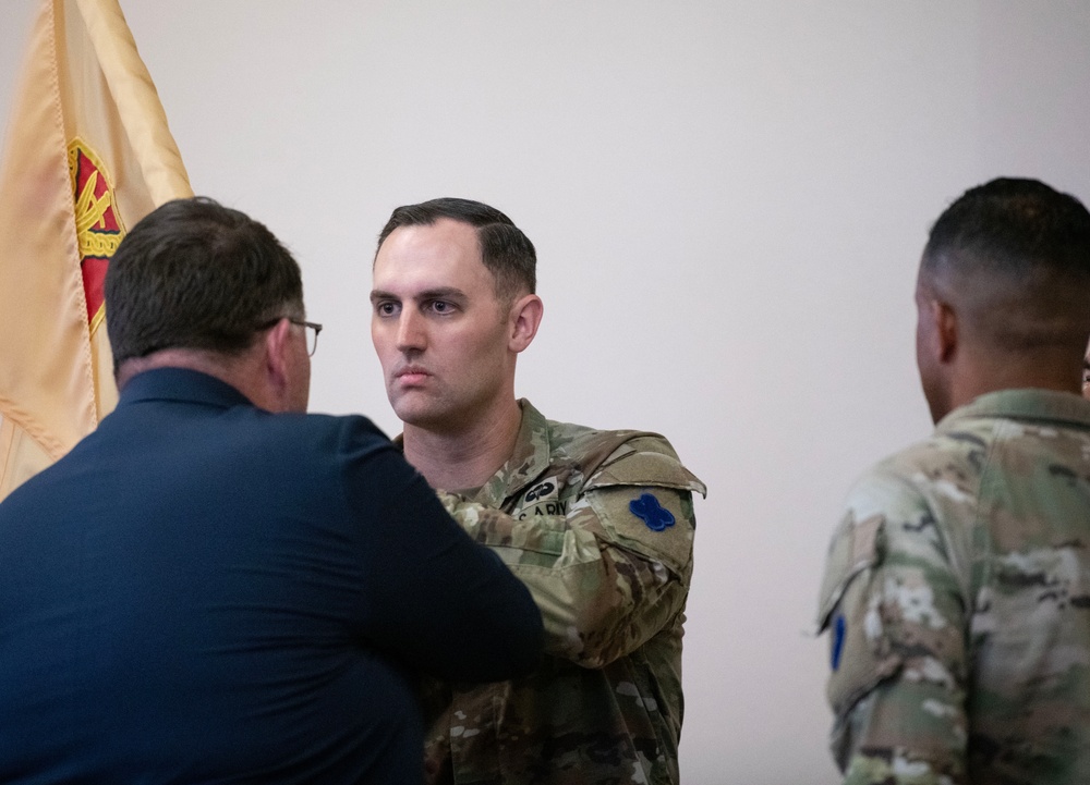 New commander takes charge of U.S. Army Garrison-Fort McCoy Headquarters and Headquarters Company