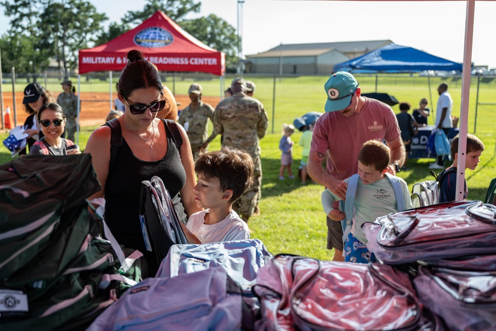 Moody AFB hosts annual BACKpack-to-School Bash