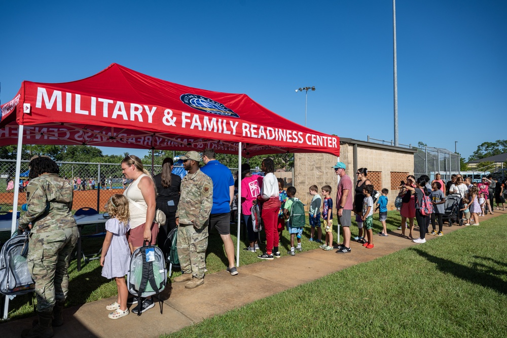 Moody AFB hosts annual BACKpack-to-School Bash