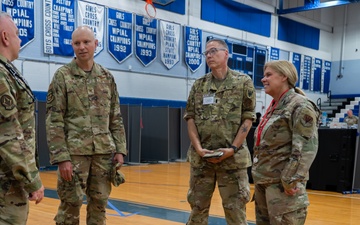 107th Attack Wing CC visits Operation Healthy Ellwood