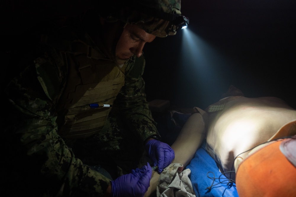2nd MLG First-Ever Marine Corps Command to Host Tier IV TCCC Course