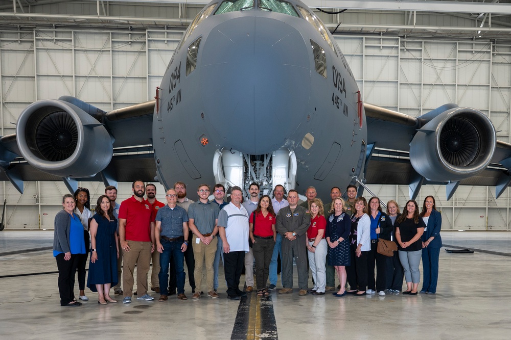 Ohio Lawmakers tour Wright-Patterson AFB exploring military capabilities and innovation