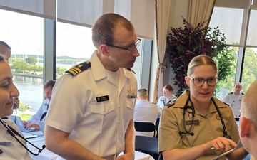 Graduate Medical Education In Action During USNA Class of 2029 Induction Day