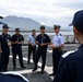 The Legend-class U.S. Coast Guard Cutter Stratton (WMSL 752) crew participates in trilateral engagements with Japan and Philippine Coast Guard members in Kagoshima, Japan