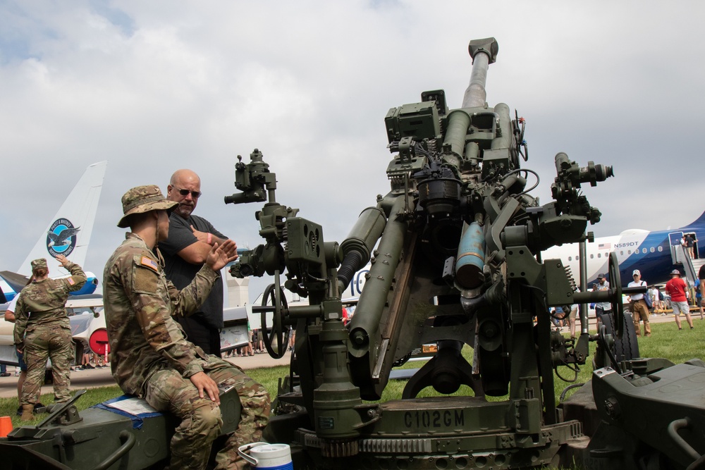 Wisconsin National Guard represented at EAA AirVenture, world’s largest air show