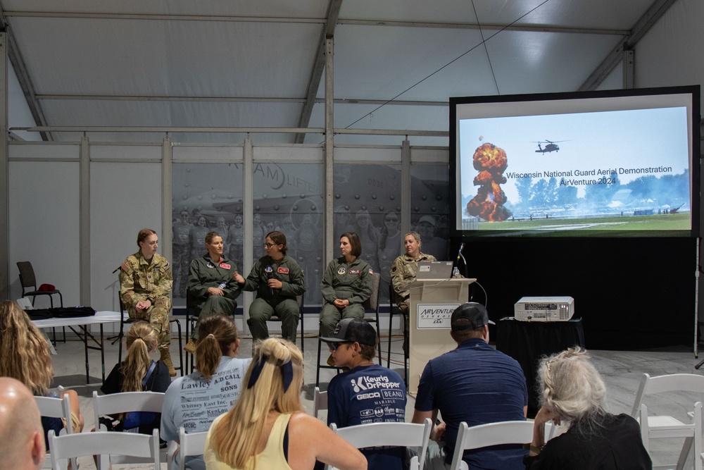 Wisconsin National Guard pilots share military aviation experiences