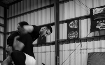 Building resilience on the mat: Airmen train in Brazilian jiu-jitsu