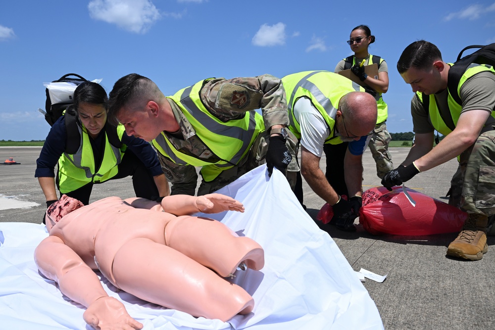 Team Andrews conducts field training exercise