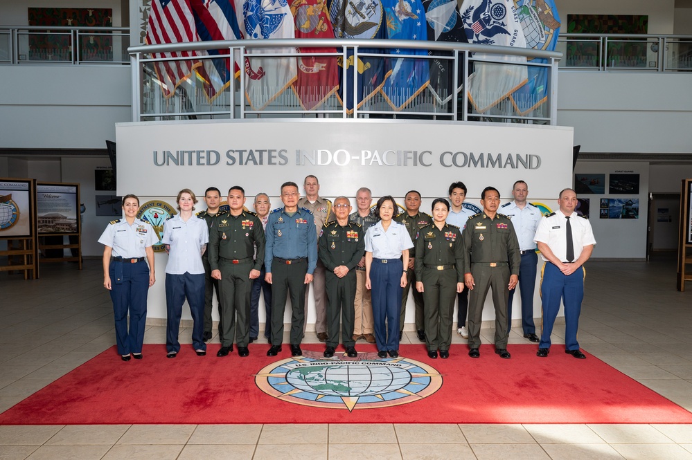 Royal Cambodian Armed Forces visit USINDOPACOM for Bilateral Defense Dialogue