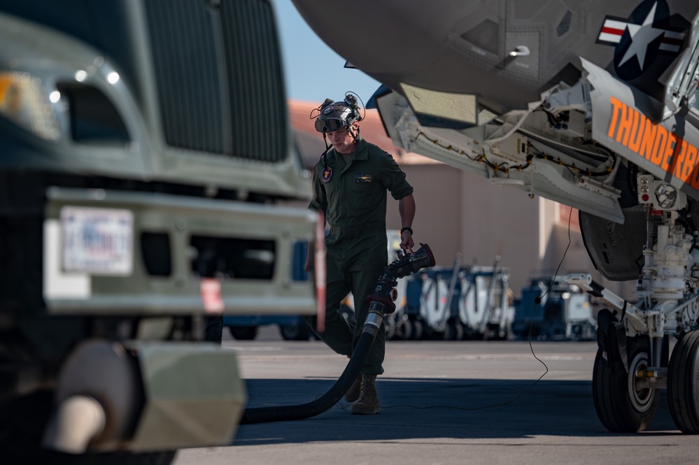Marines from VMFA-251 participate in RF-Nellis 25-3