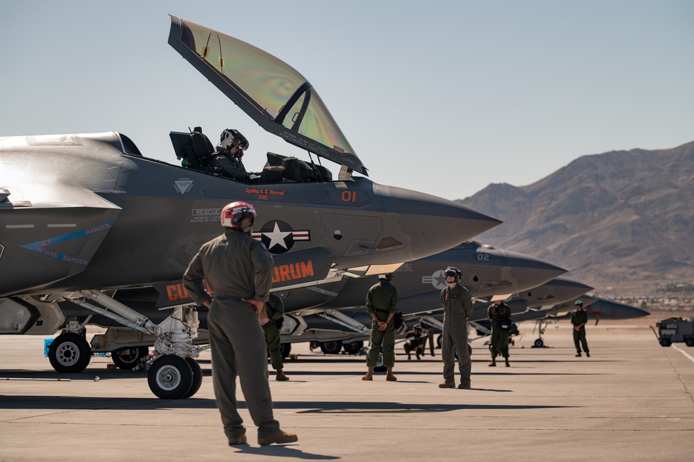 Marines from VMFA-251 participate in RF-Nellis 25-3