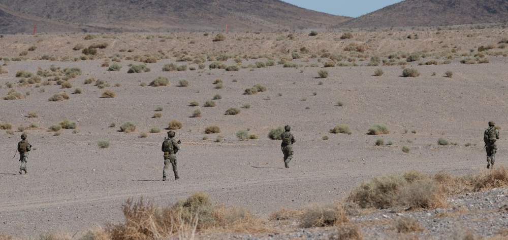 U.S. Air Force Air Commandos conduct airfield survey