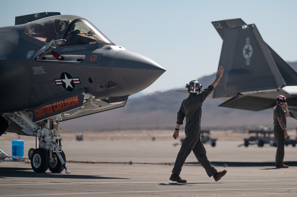 Marines from VMFA-251 participate in RF-Nellis 25-3
