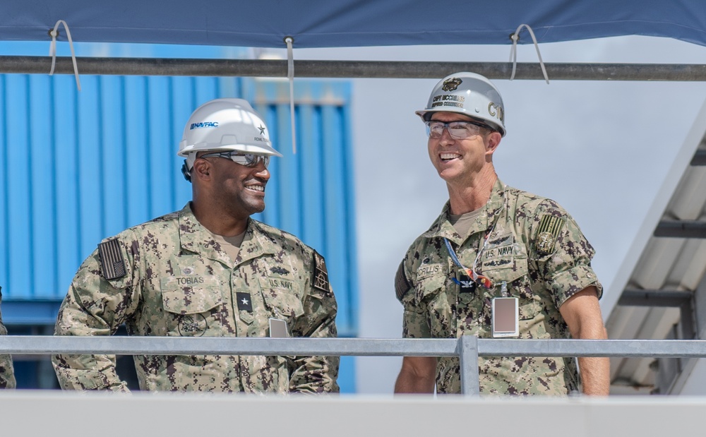 NAVFAC Pacific Commander visit PHNSY &amp; IMF