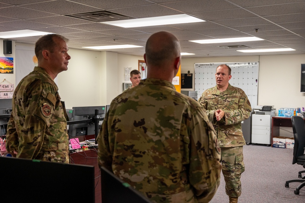 Logistics Lessons: 97th AMW/CC team gets educated on the 97th LRS
