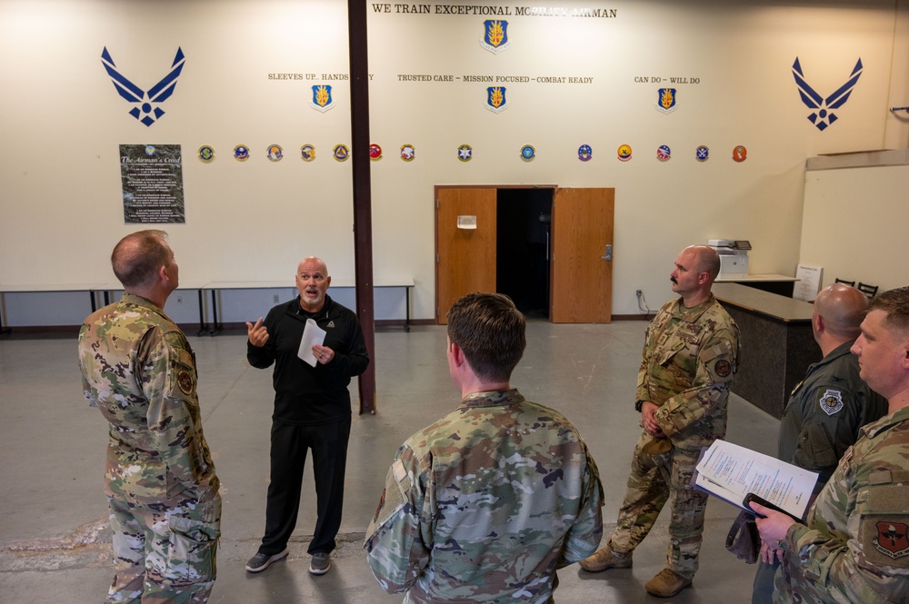 Logistics Lessons: 97th AMW/CC team gets educated on the 97th LRS
