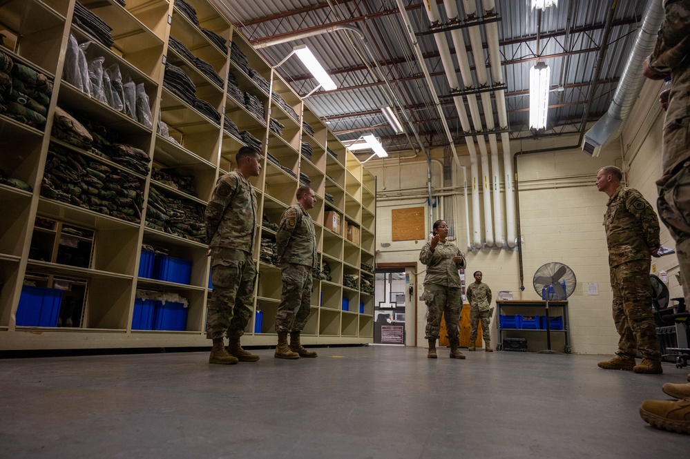 Logistics Lessons: 97th AMW/CC team gets educated on the 97th LRS